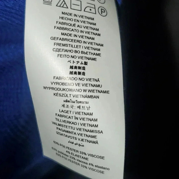 Michael Kors Cobalt Blue Hooded Sweater Size L - Picture 6 of 9